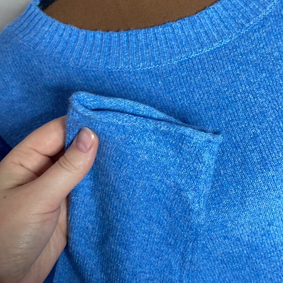 J Jill cotton blend relaxed oversized Crewneck sweater size S - Picture 9 of 13